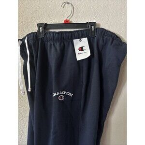 Champion Sweatpants Mens 2XL Navy Oversized